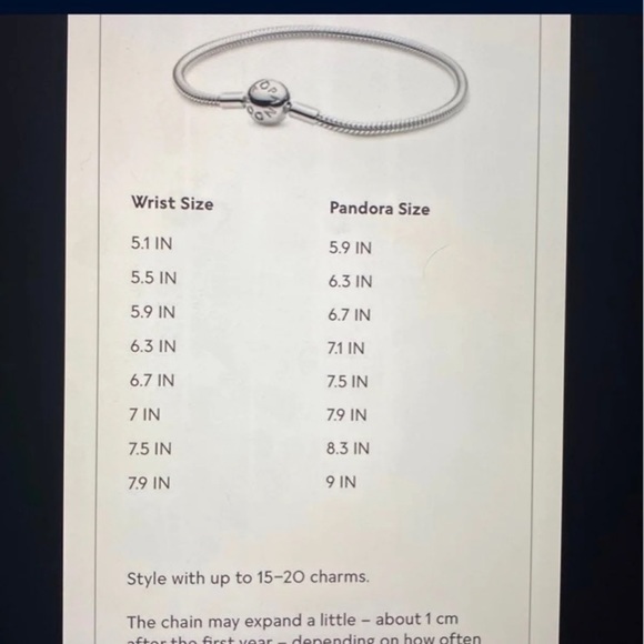 Pandora Moments Heart Clasp Snake Chain Bracelet - Picture 9 of 12